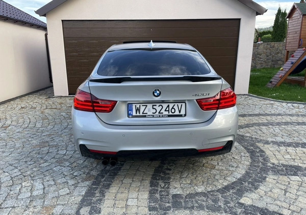 BMW Seria 4 cena 89500 przebieg: 164803, rok produkcji 2015 z Skała małe 704